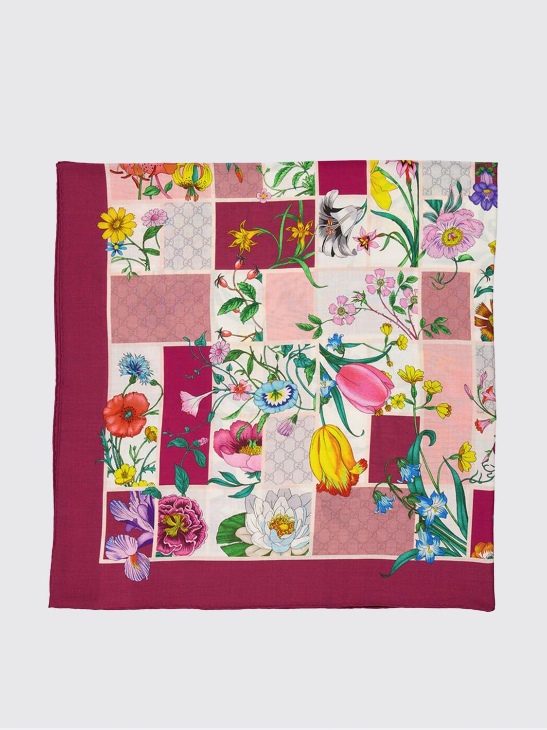Gucci Neck Scarf Woman Pink GUCCI