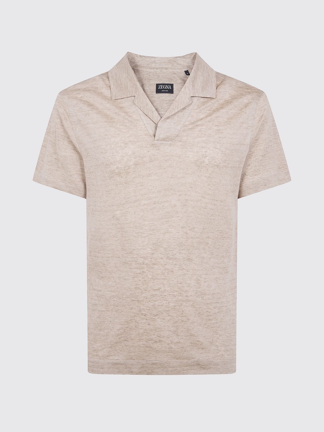 Zegna Polo Shirt Men Nude