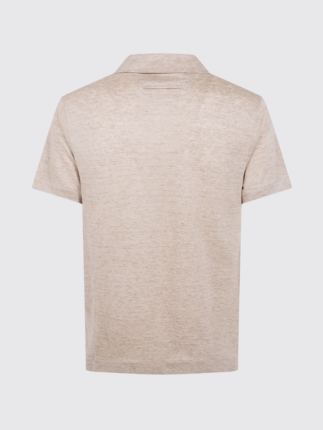 Zegna Polo Shirt Men Nude