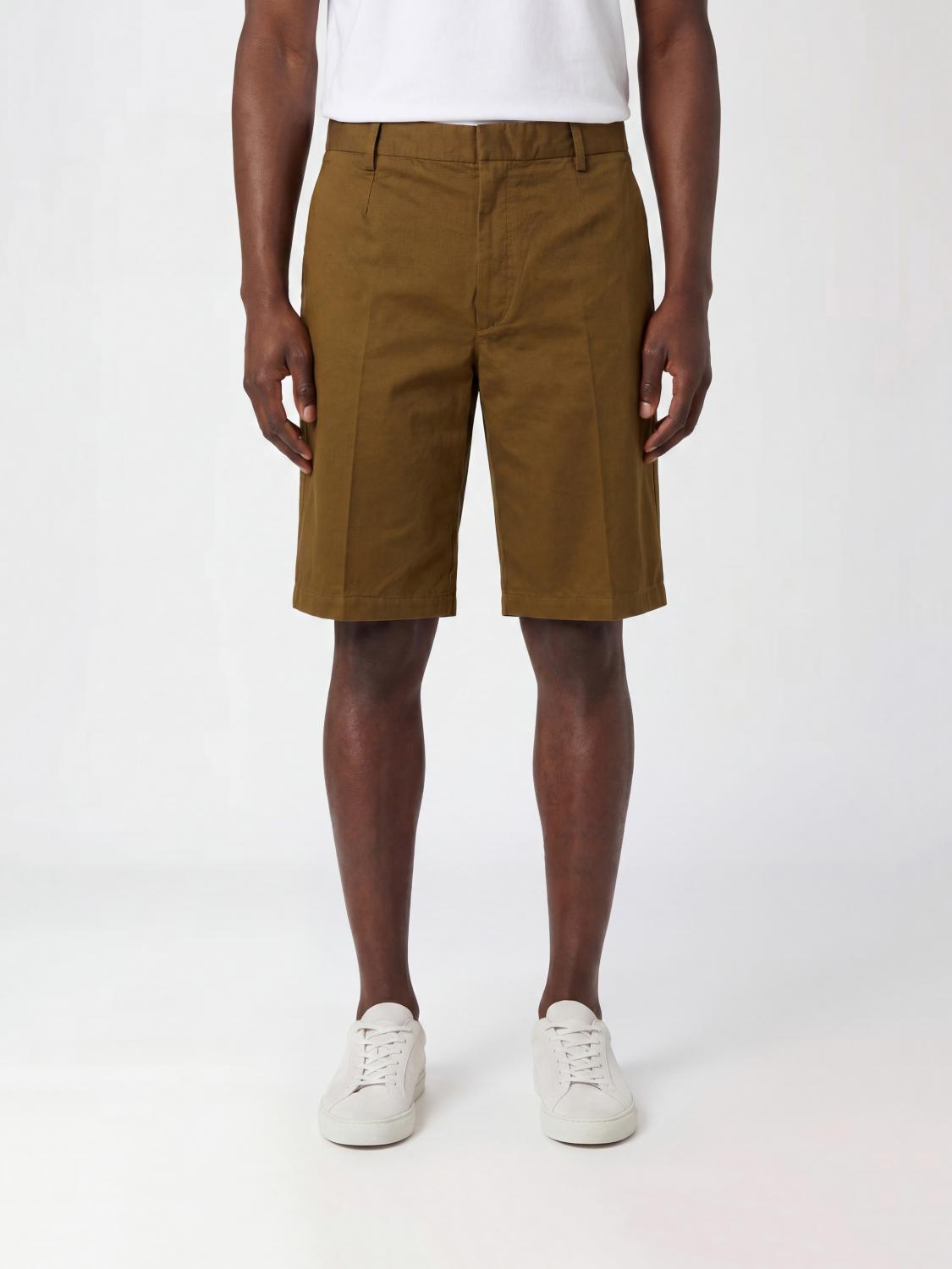 Zegna Shorts Men Brown ZEGNA
