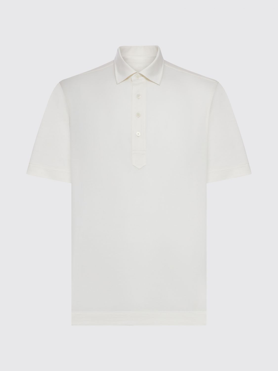 Zegna Men Zegna Cotton Polo Shirt ZEGNA