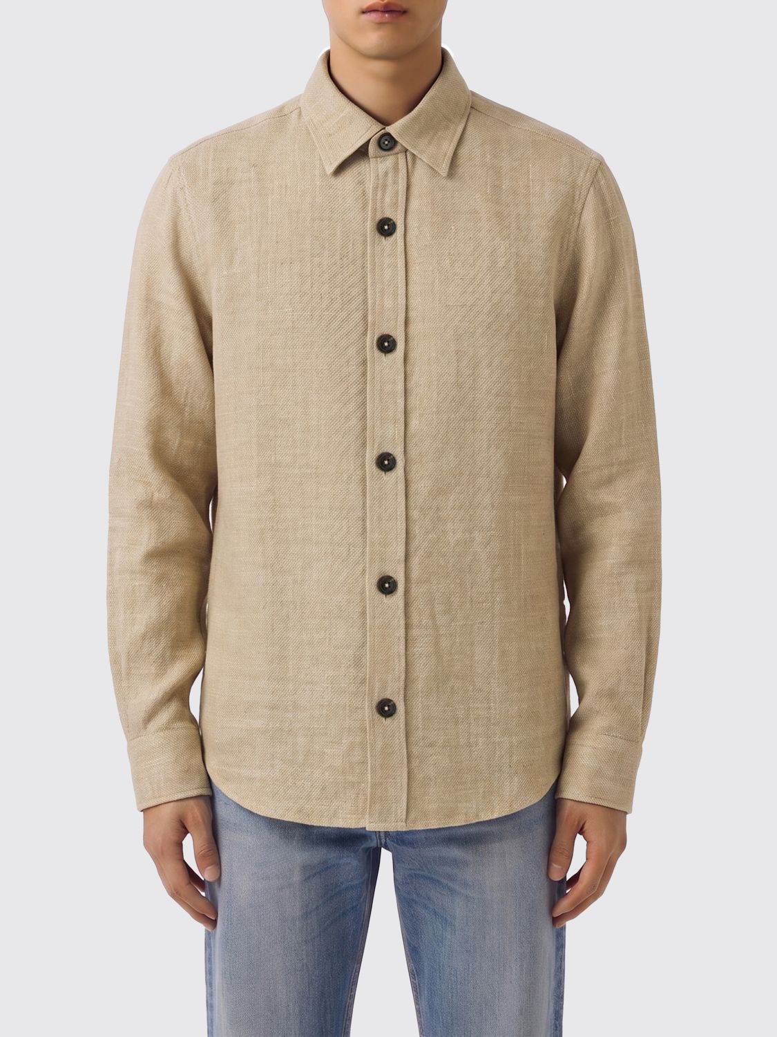 Zegna Jacket Men Beige ZEGNA
