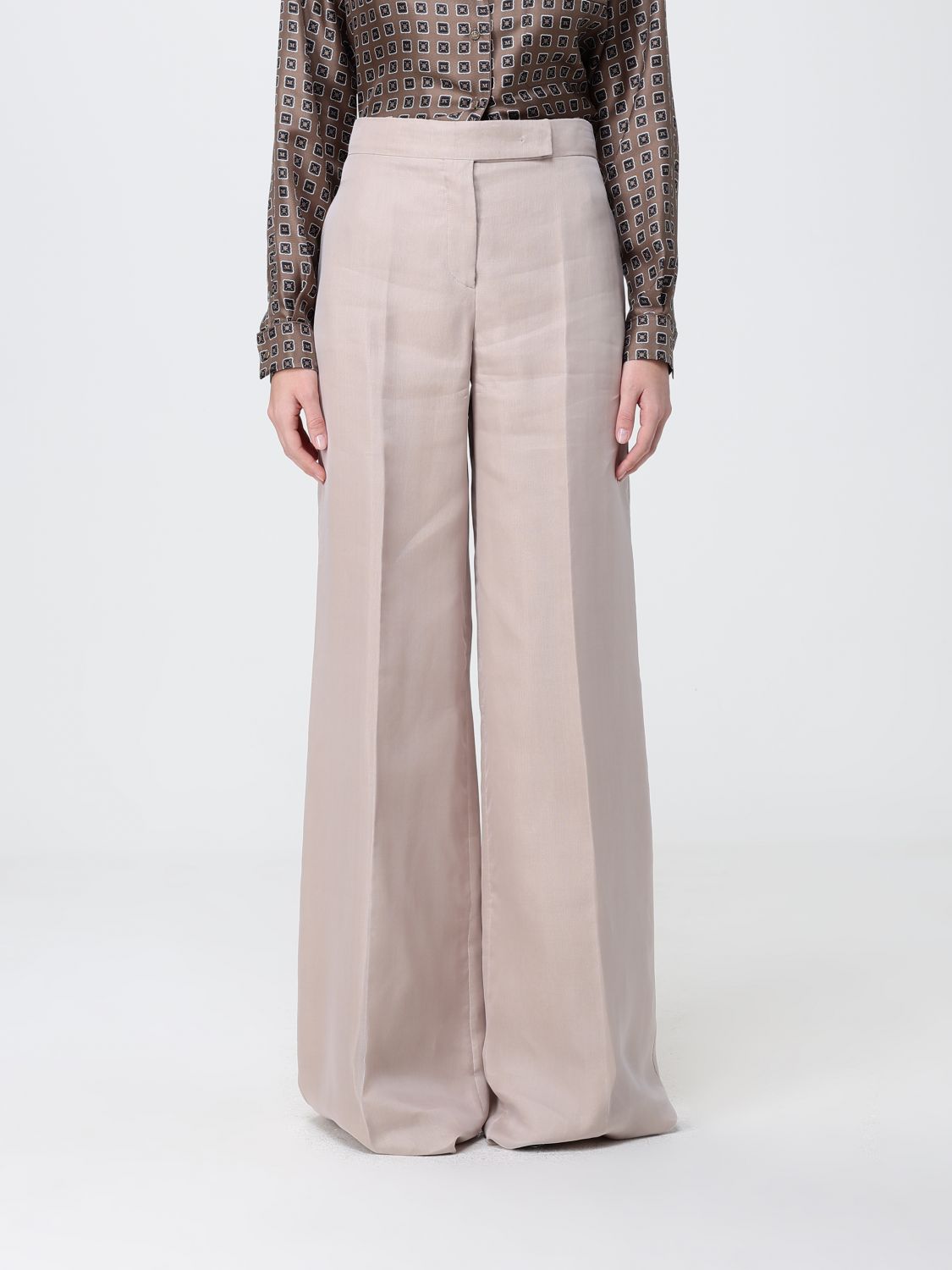 Max Mara Pants Woman Camel MAX MARA