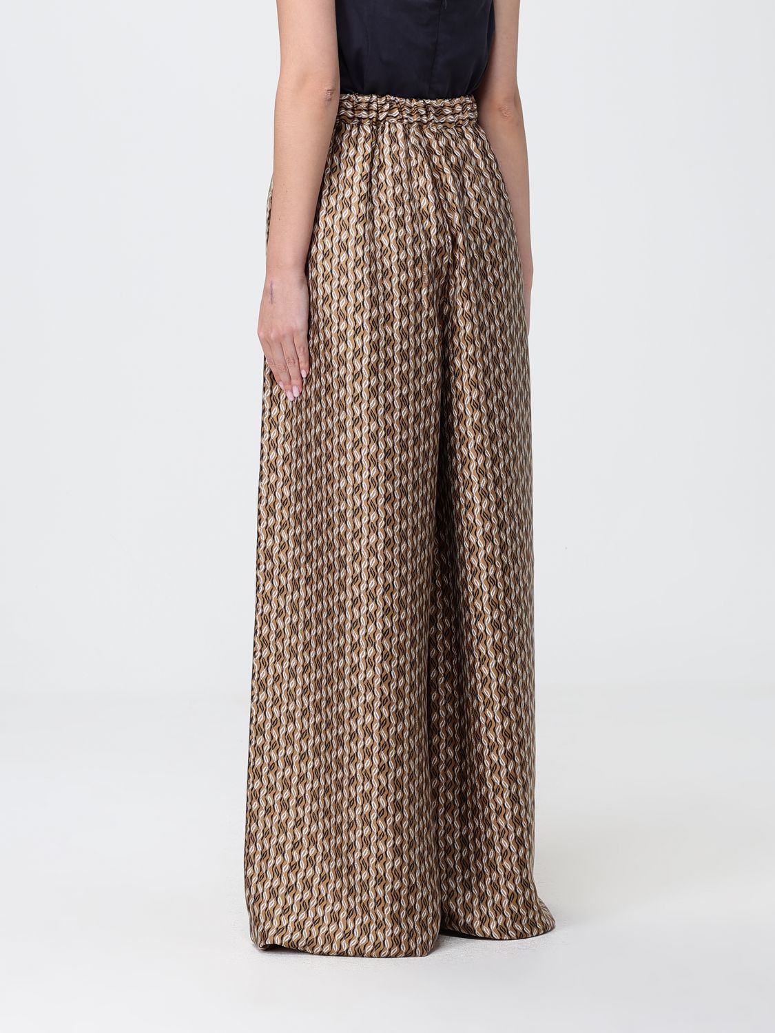 Max Mara Pants Woman Brown MAX MARA