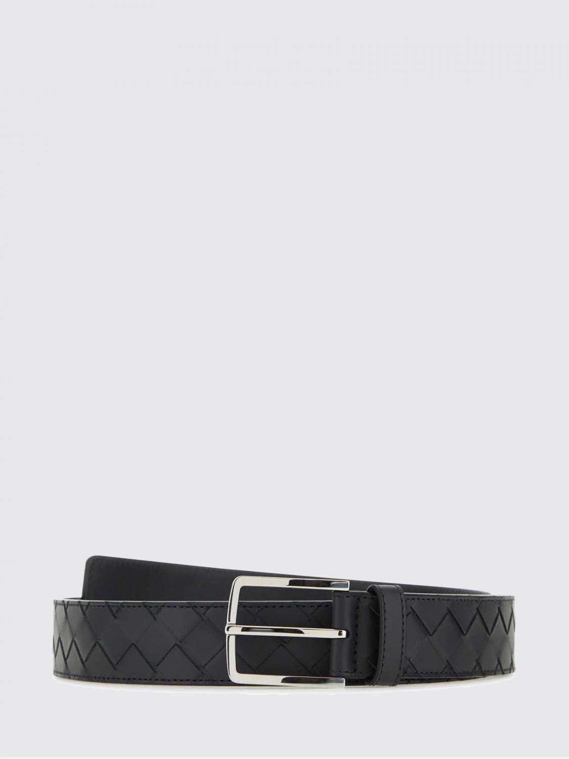 Bottega Veneta Belt Men Grey BOTTEGA VENETA