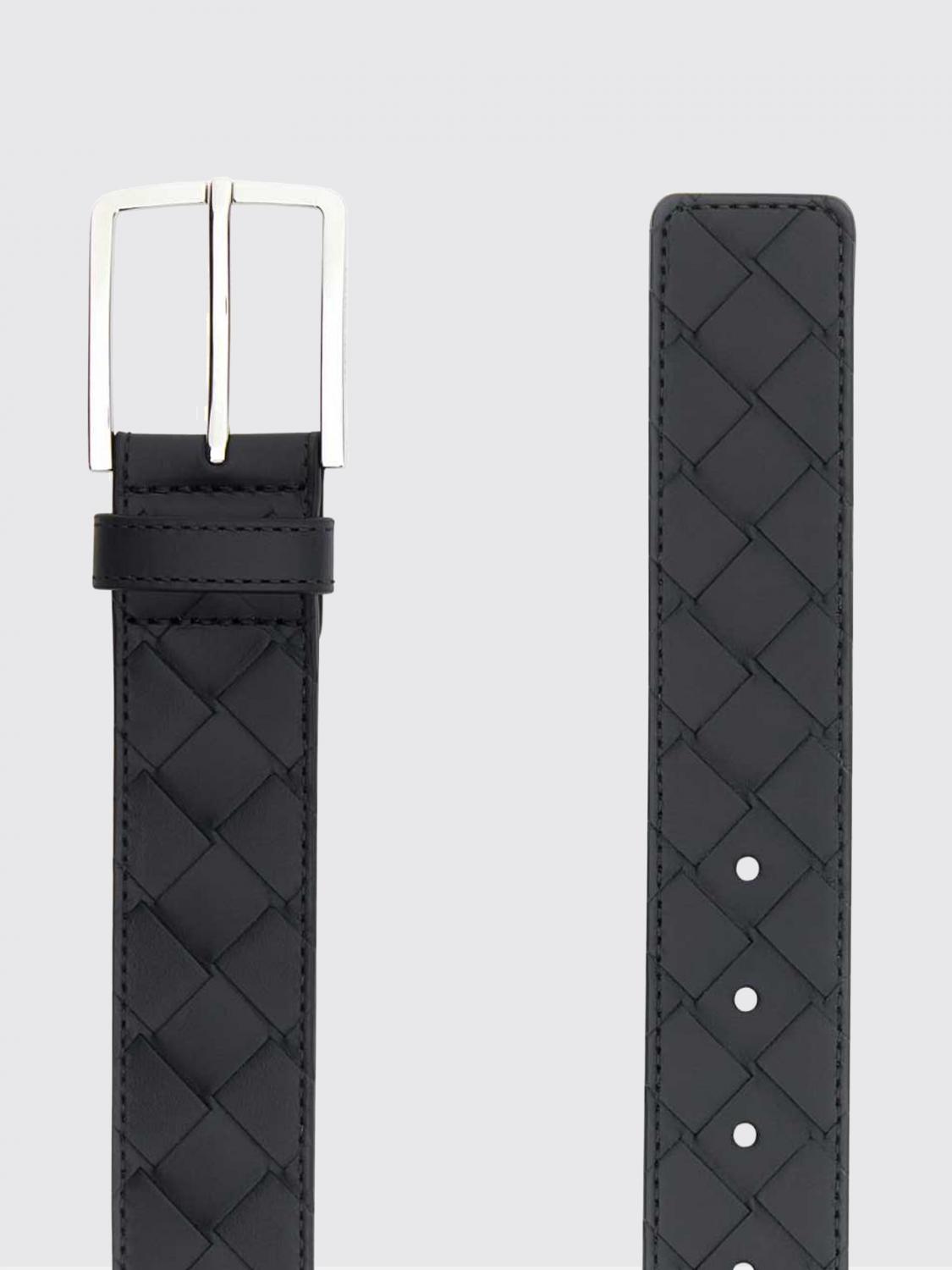 Bottega Veneta Belt Men Grey BOTTEGA VENETA