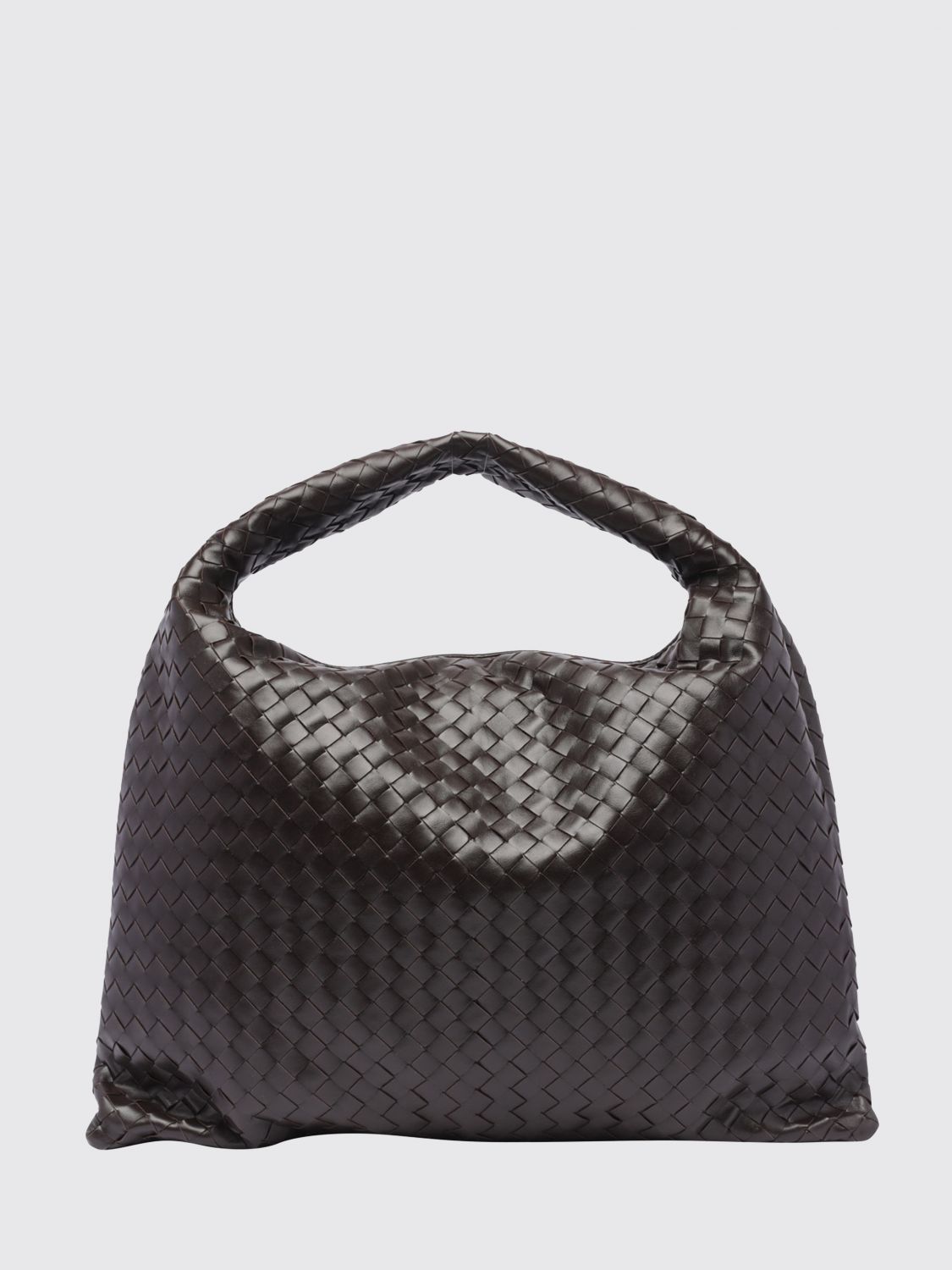 Hop Woven Calf Leather Shoulder Bag Bottega Veneta BOTTEGA VENETA