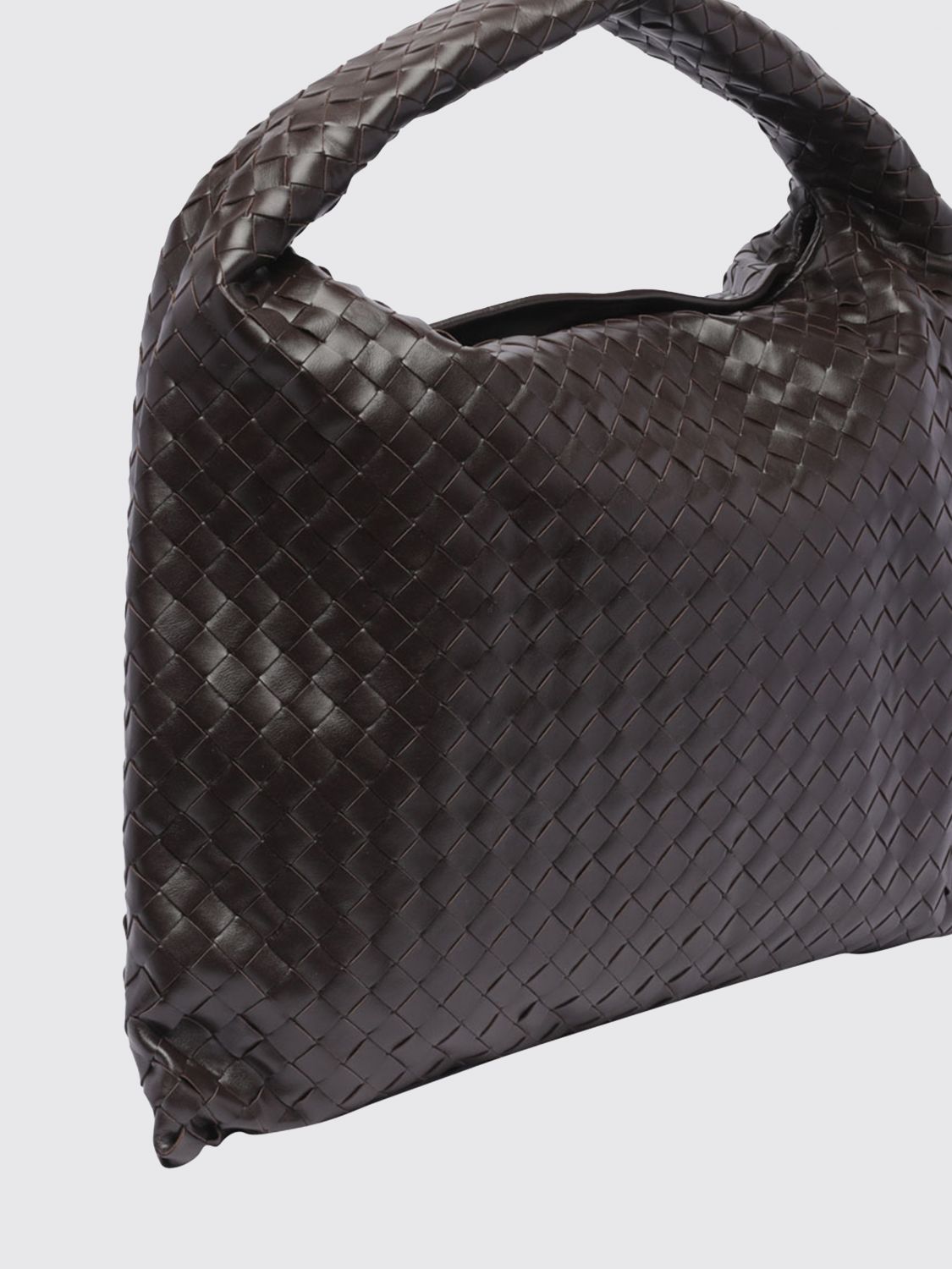 Hop Woven Calf Leather Shoulder Bag Bottega Veneta BOTTEGA VENETA