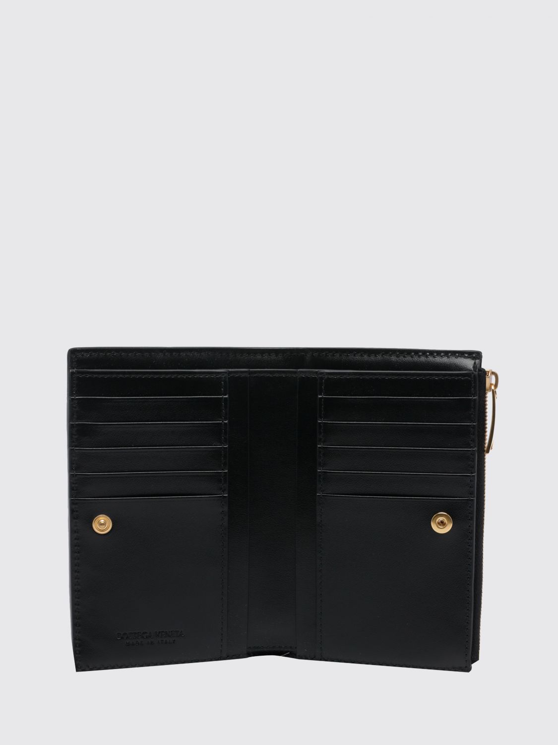 Bottega Veneta Wallet Woman Black BOTTEGA VENETA