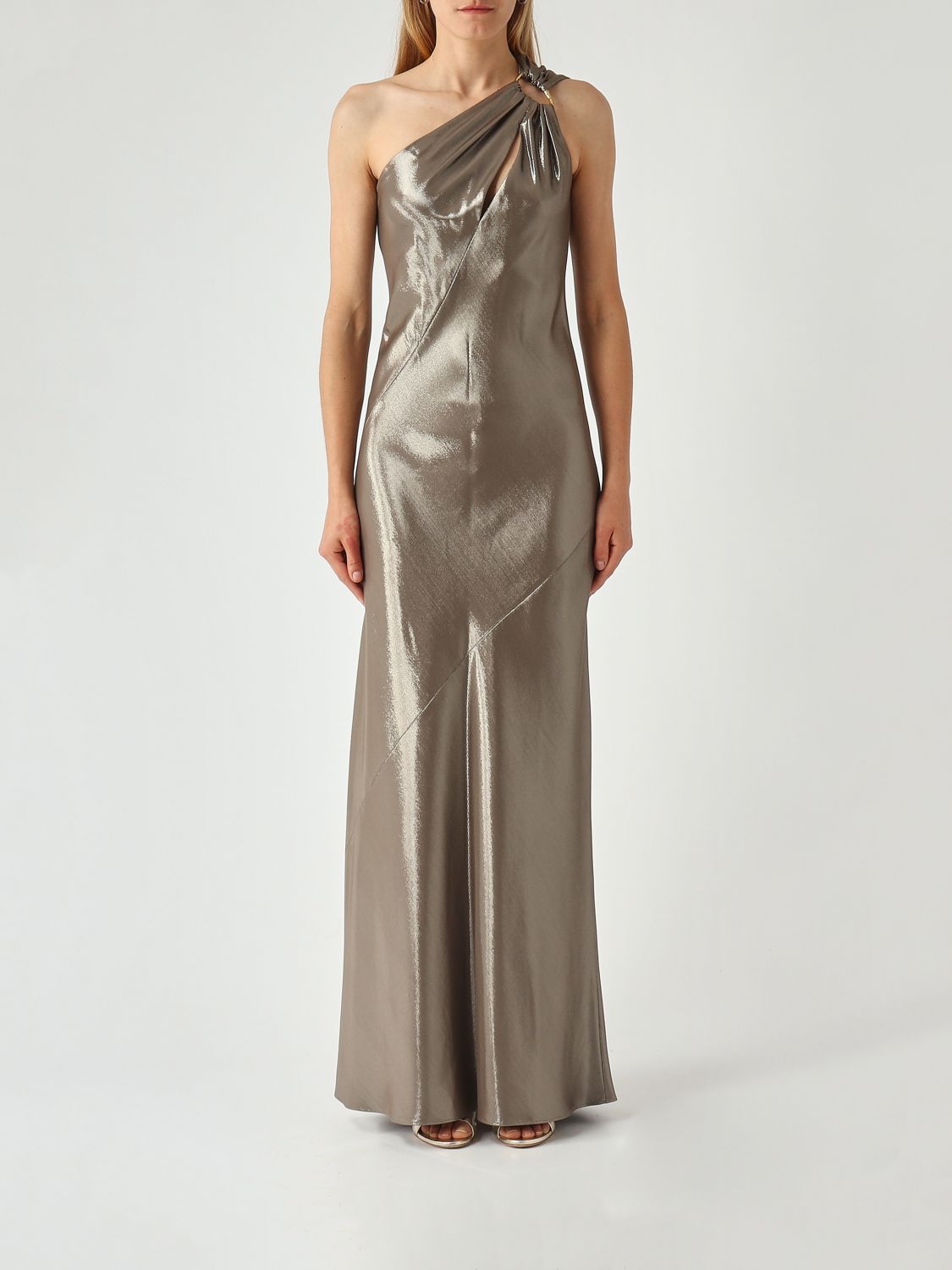 Max Mara Studio Dress Woman Grey MAX MARA STUDIO