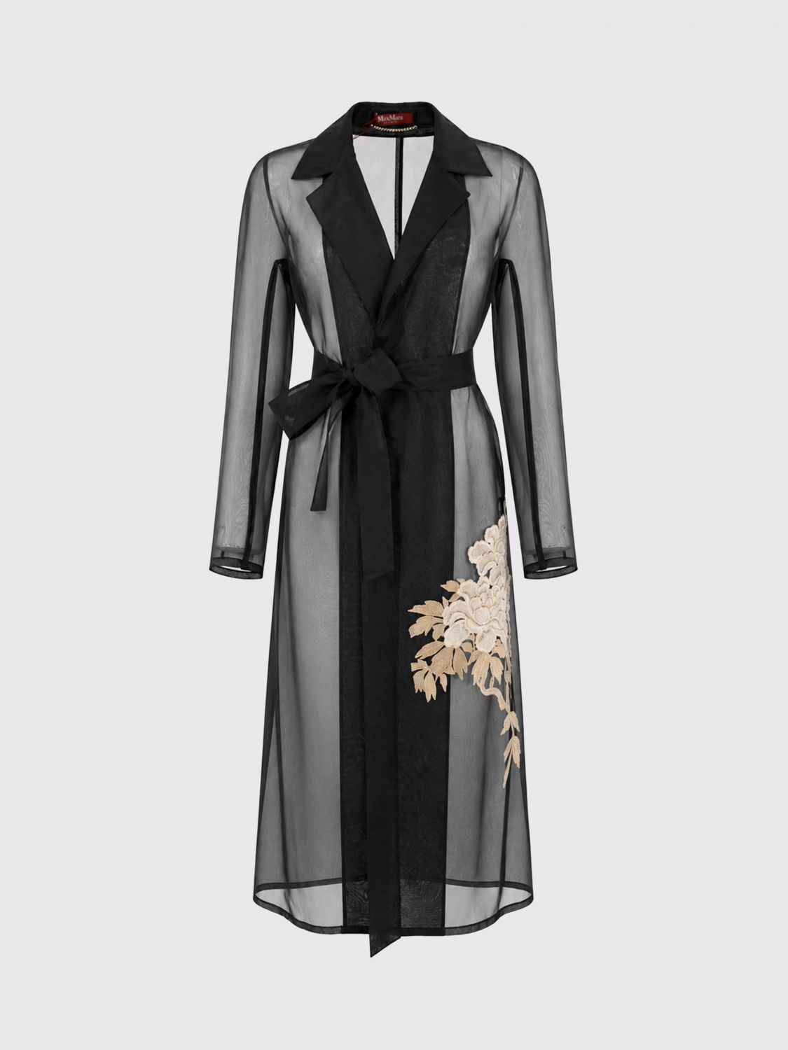 Max Mara Studio Coat Woman Black MAX MARA STUDIO