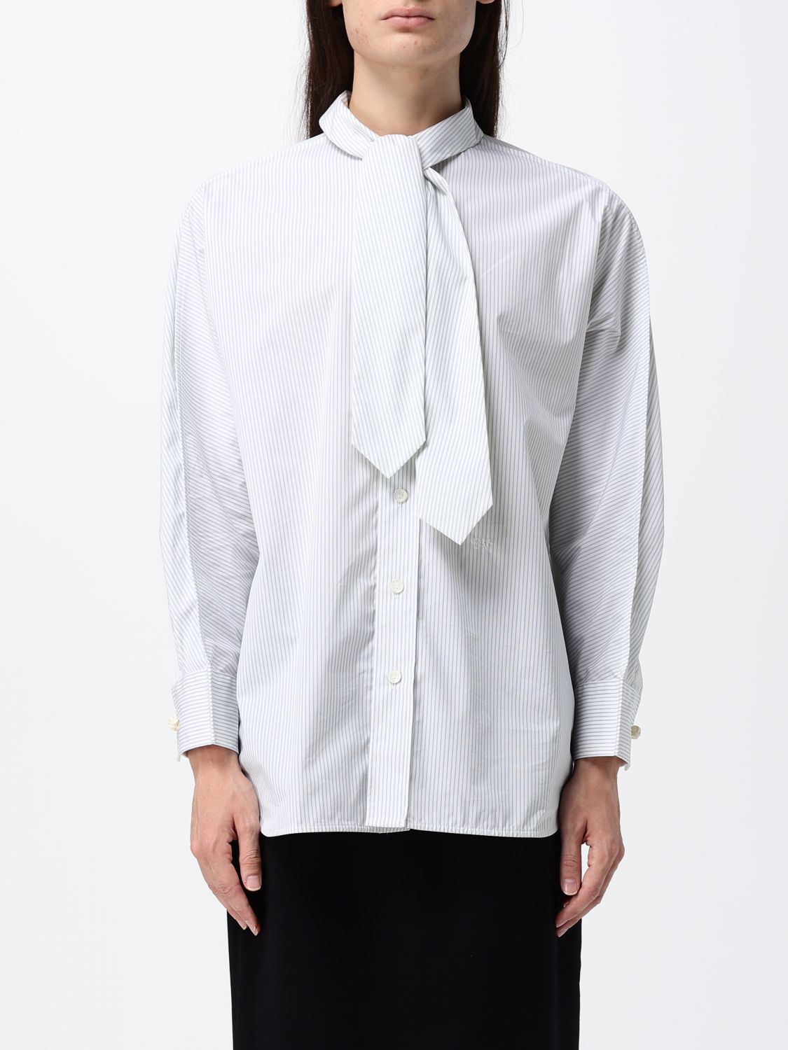 Bottega Veneta Shirt Woman White BOTTEGA VENETA