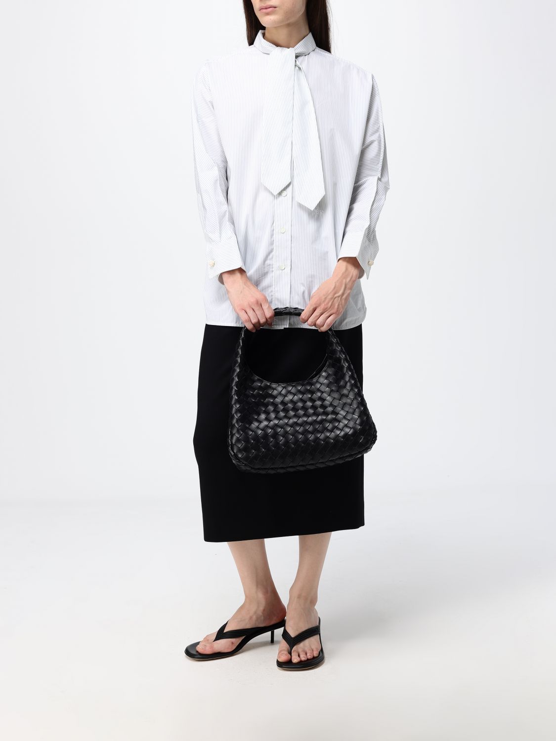 Bottega Veneta Shirt Woman White BOTTEGA VENETA