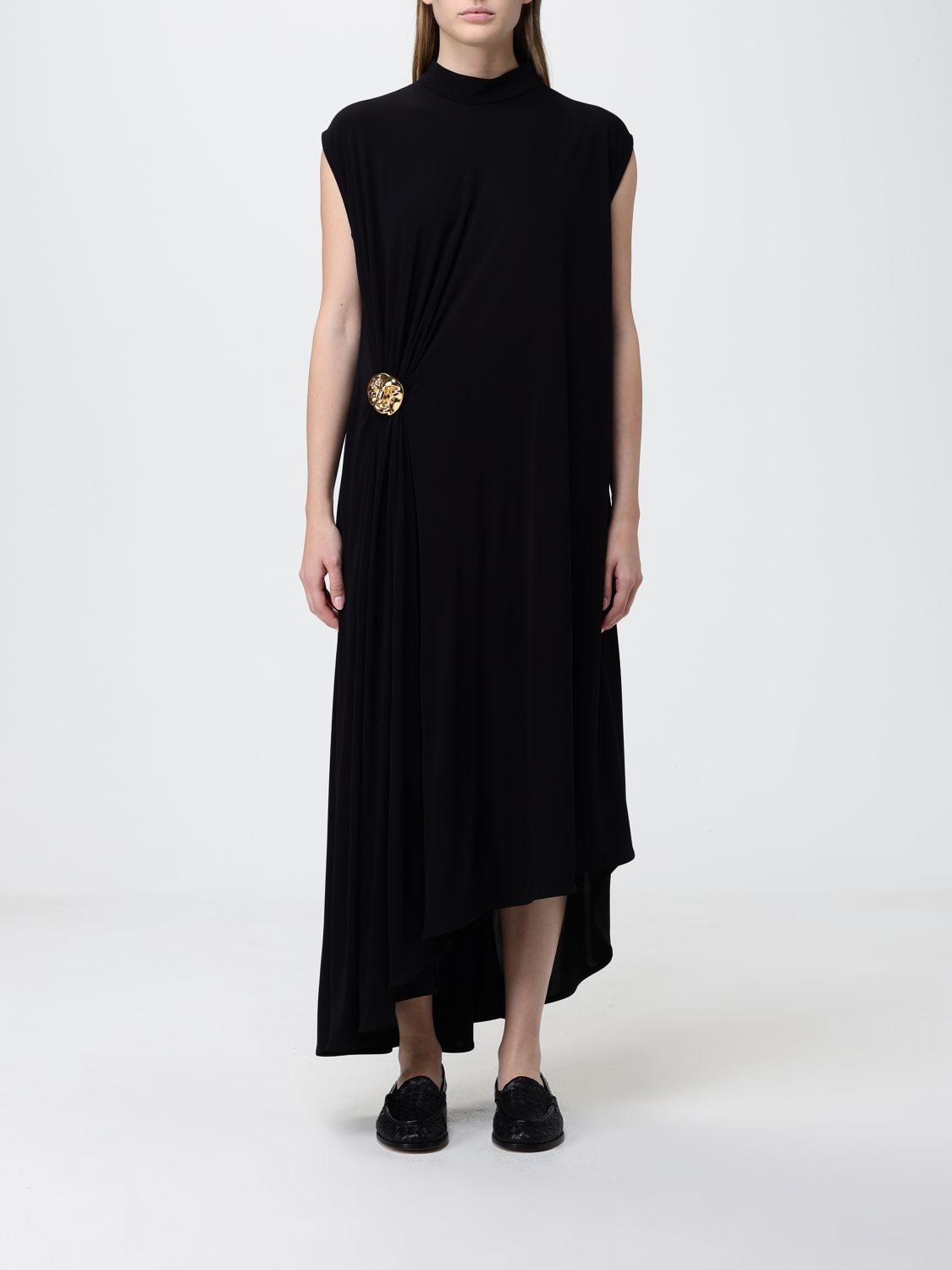 Bottega Veneta Dress Woman Black BOTTEGA VENETA