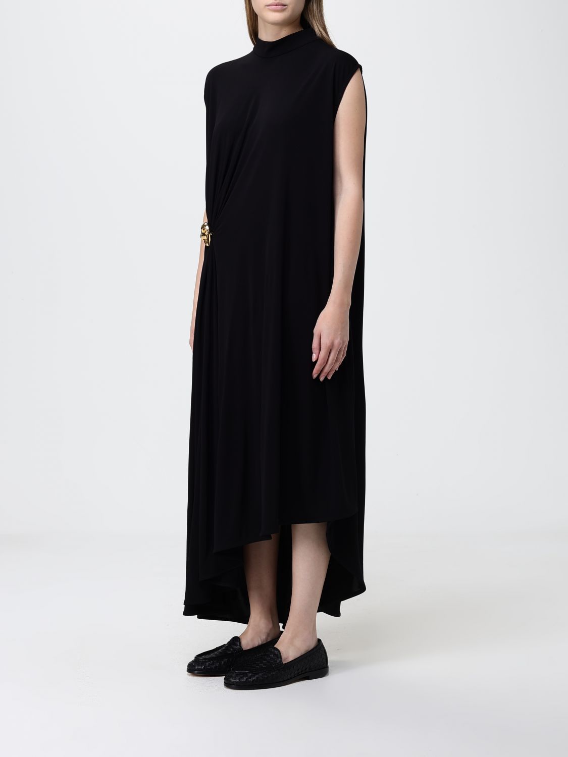 Bottega Veneta Dress Woman Black BOTTEGA VENETA