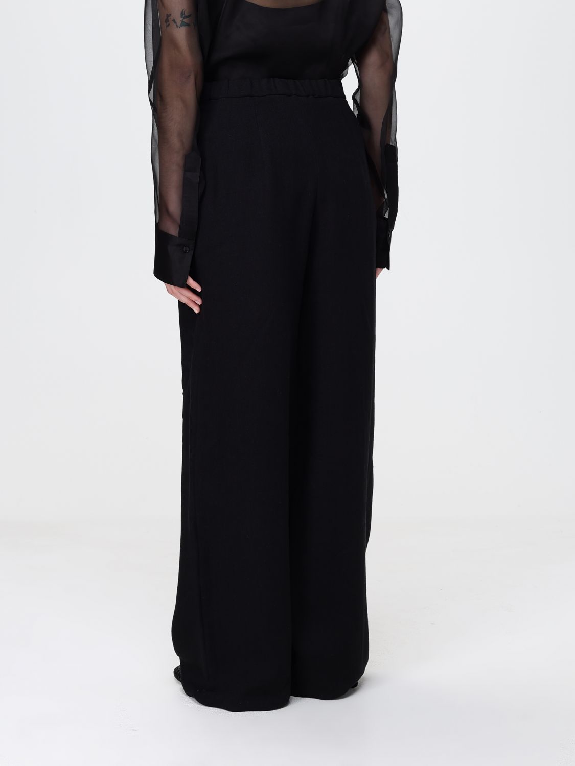 Max Mara Pants Woman Black MAX MARA