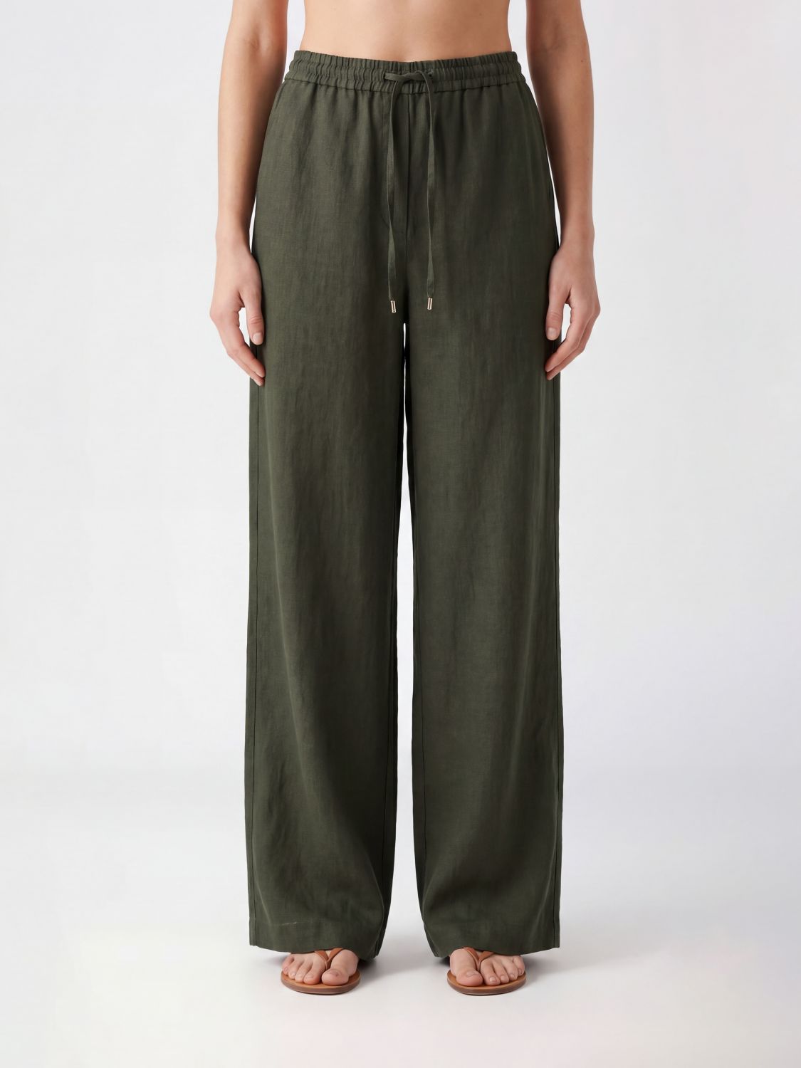 Max Mara Pants Woman Green MAX MARA