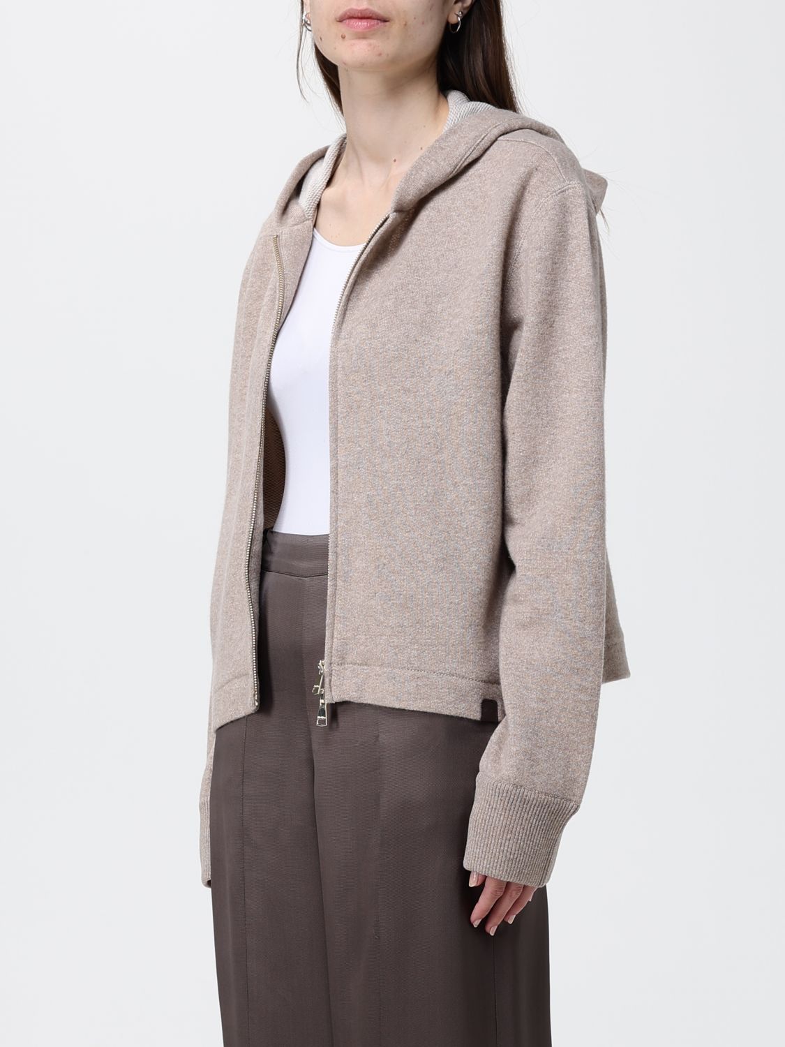 Max Mara Sweater Woman Beige MAX MARA