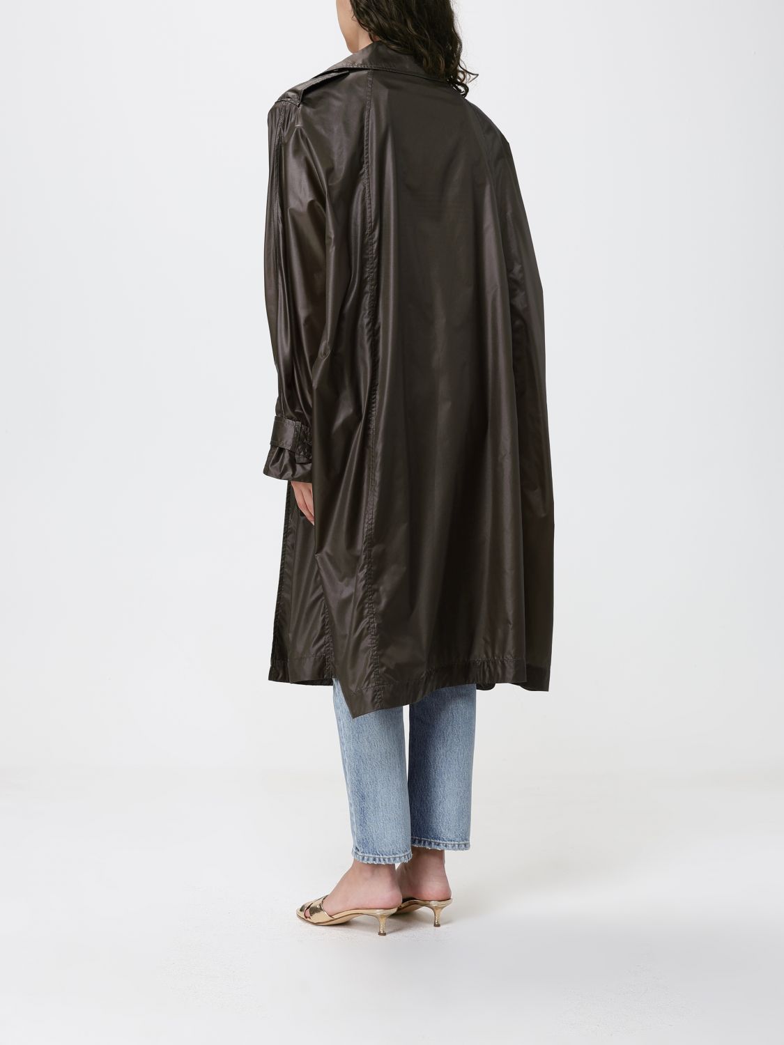 Saint Laurent Jacket Woman Green SAINT LAURENT