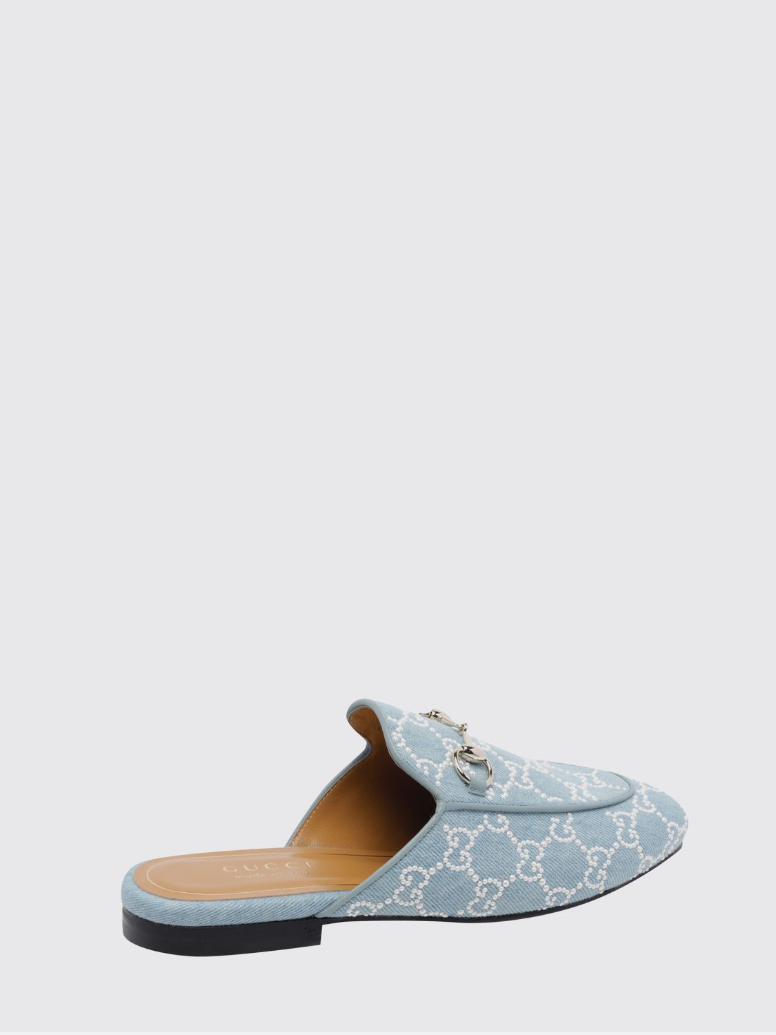 Gucci Flat Shoes Woman Blue GUCCI