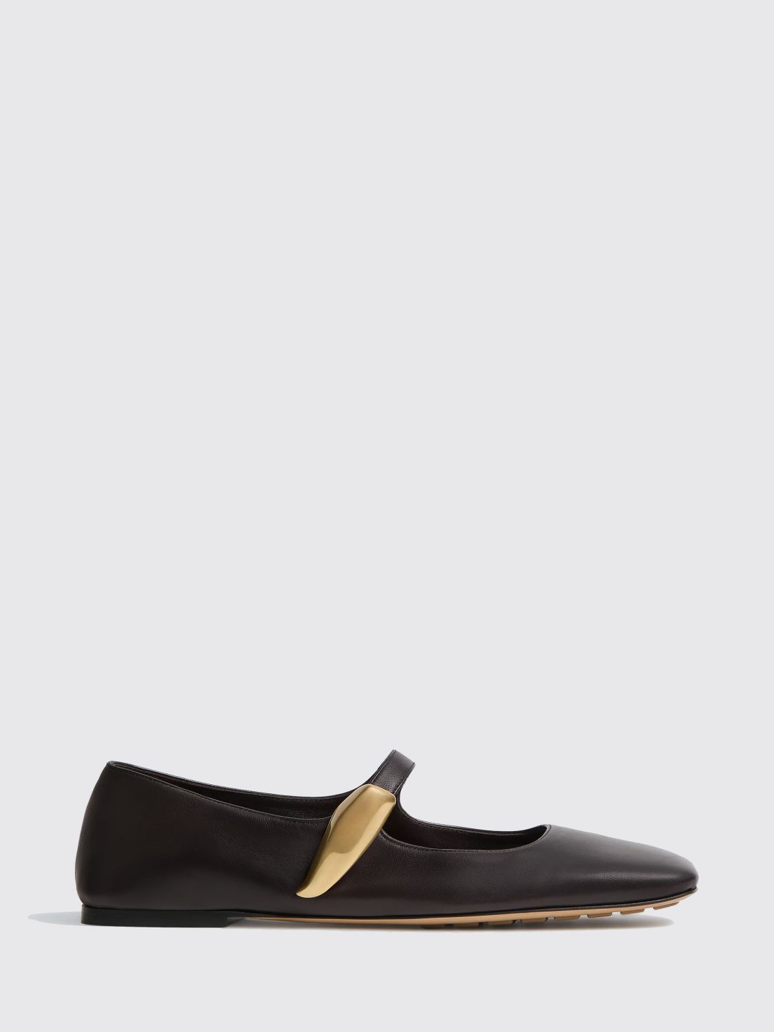 Bottega Veneta Ballet Flat Woman Coffee BOTTEGA VENETA