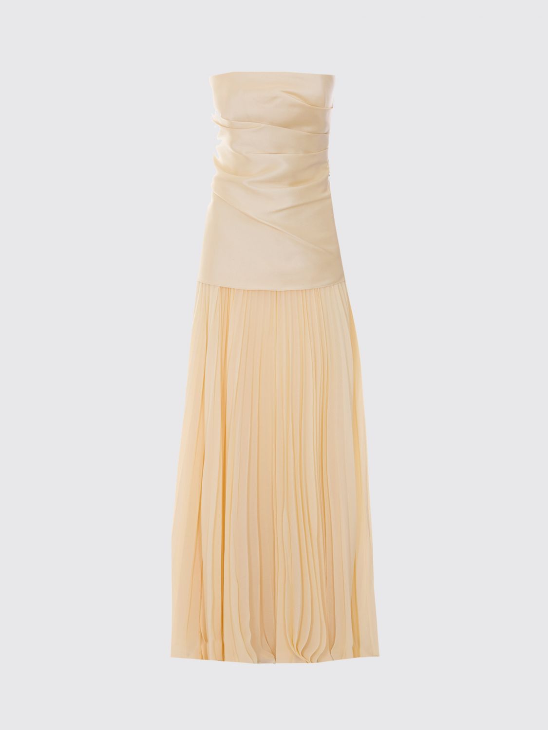 Solace London Dress Woman Yellow SOLACE LONDON
