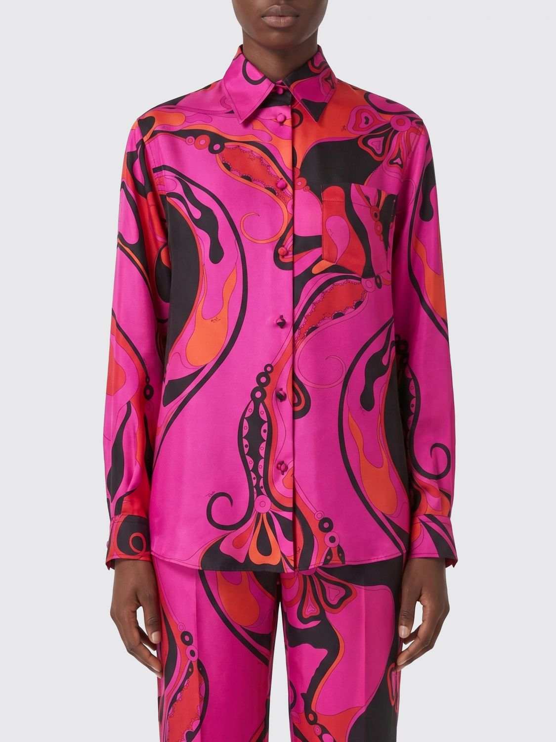 Pucci Shirt Woman Fuchsia PUCCI