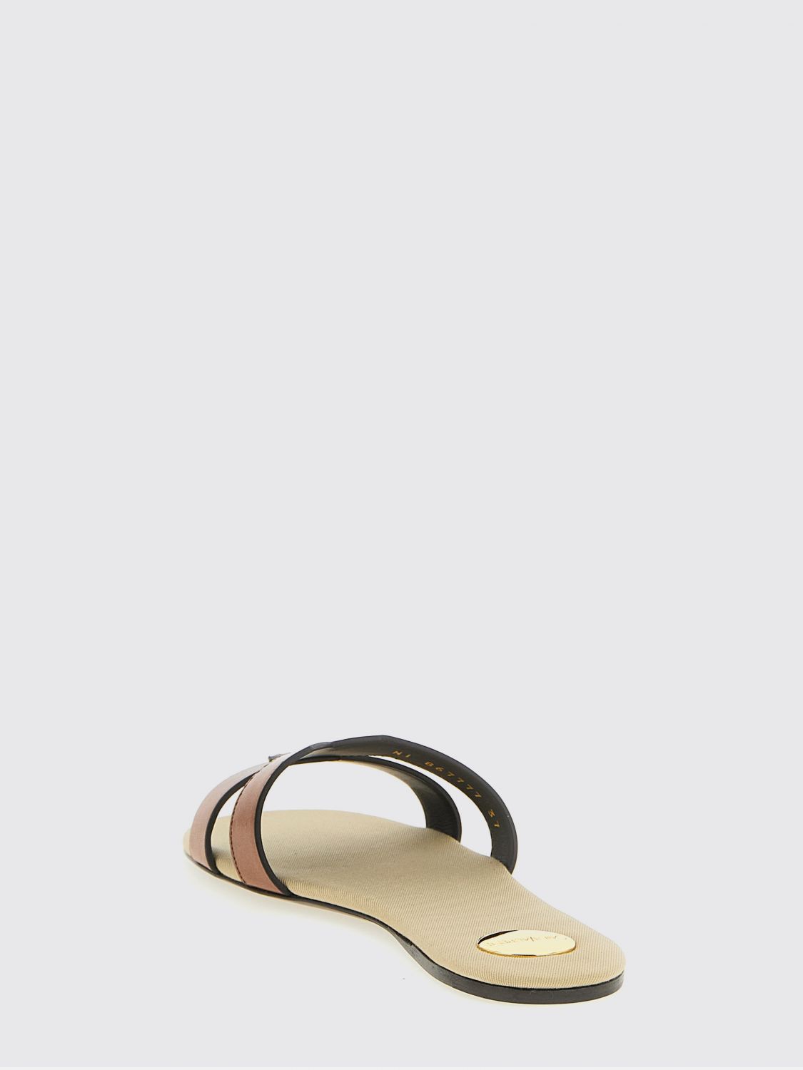 Saint Laurent Heeled Sandal Woman Brown SAINT LAURENT