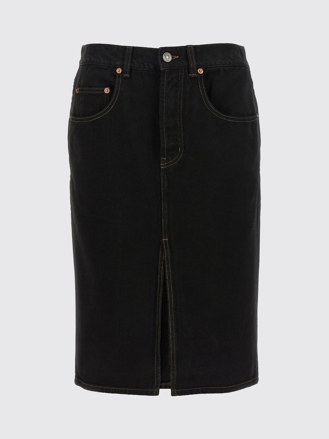 Saint Laurent Skirt Woman Black SAINT LAURENT