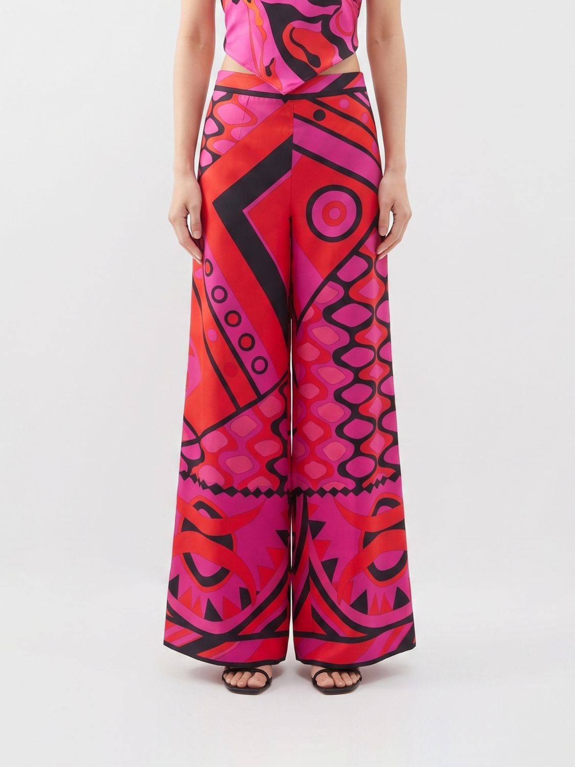 Pucci Pants Woman Fuchsia PUCCI