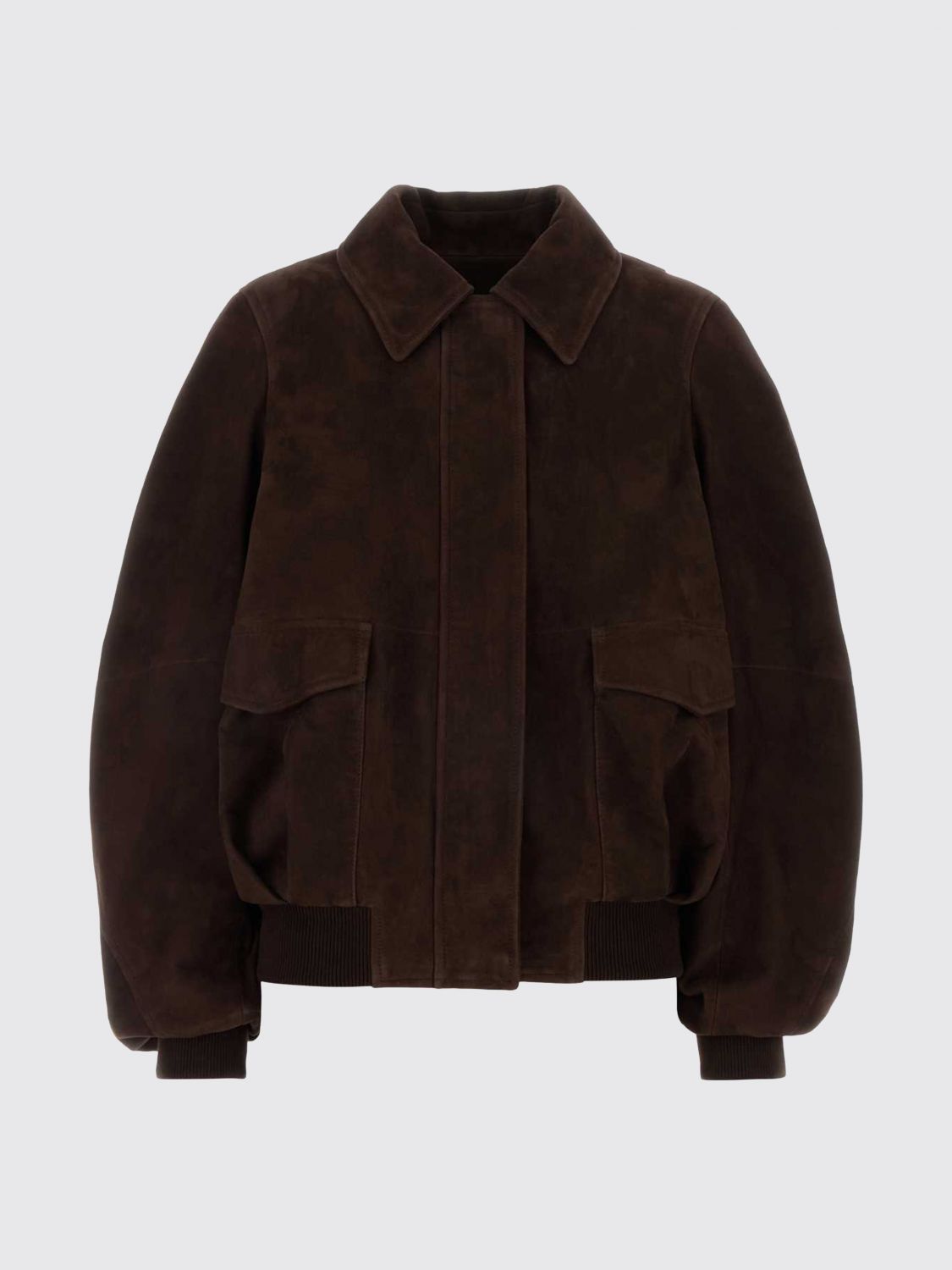 Loewe Jacket Woman Coffee LOEWE
