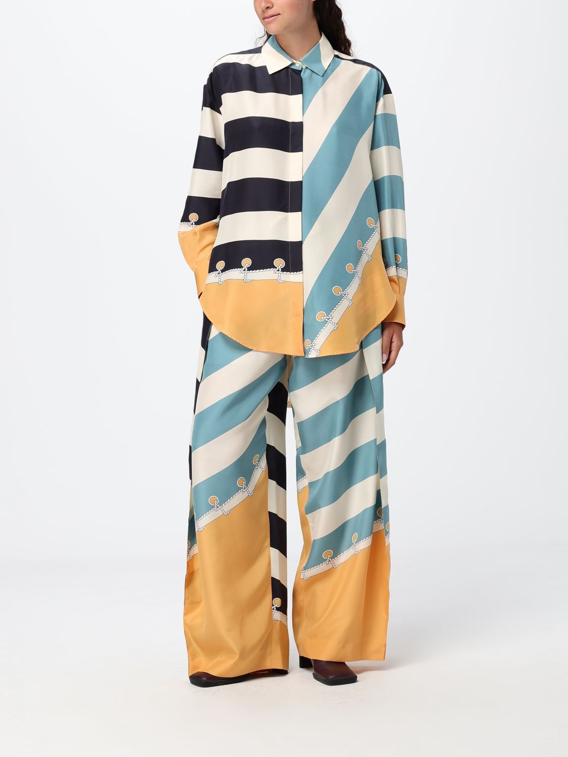 Loewe Pants Woman Multicolor LOEWE