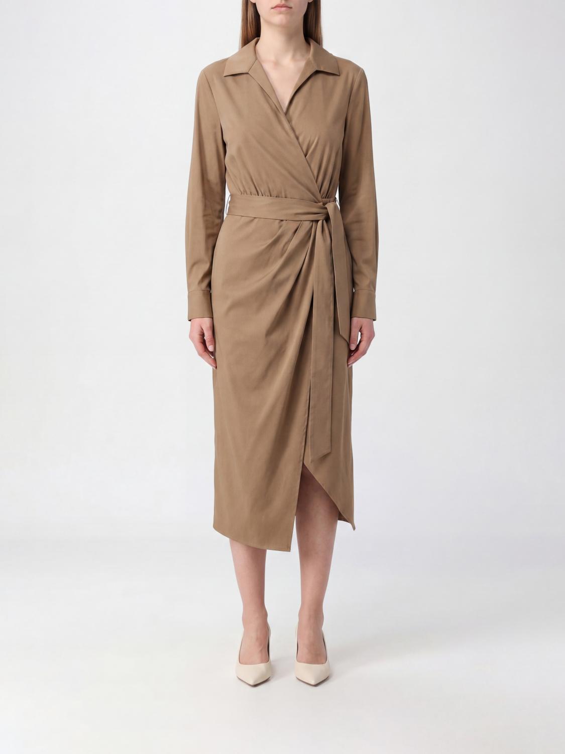 Max Mara Dress Woman Sand MAX MARA