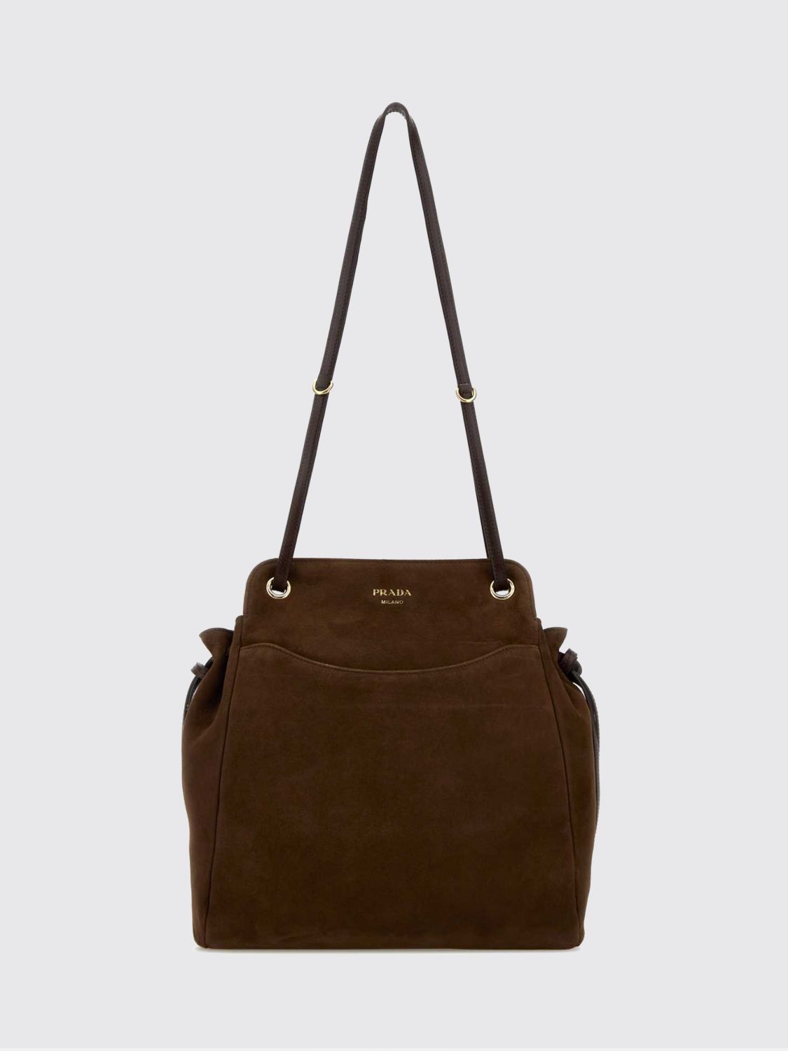Prada Tote Bag Woman Brown PRADA