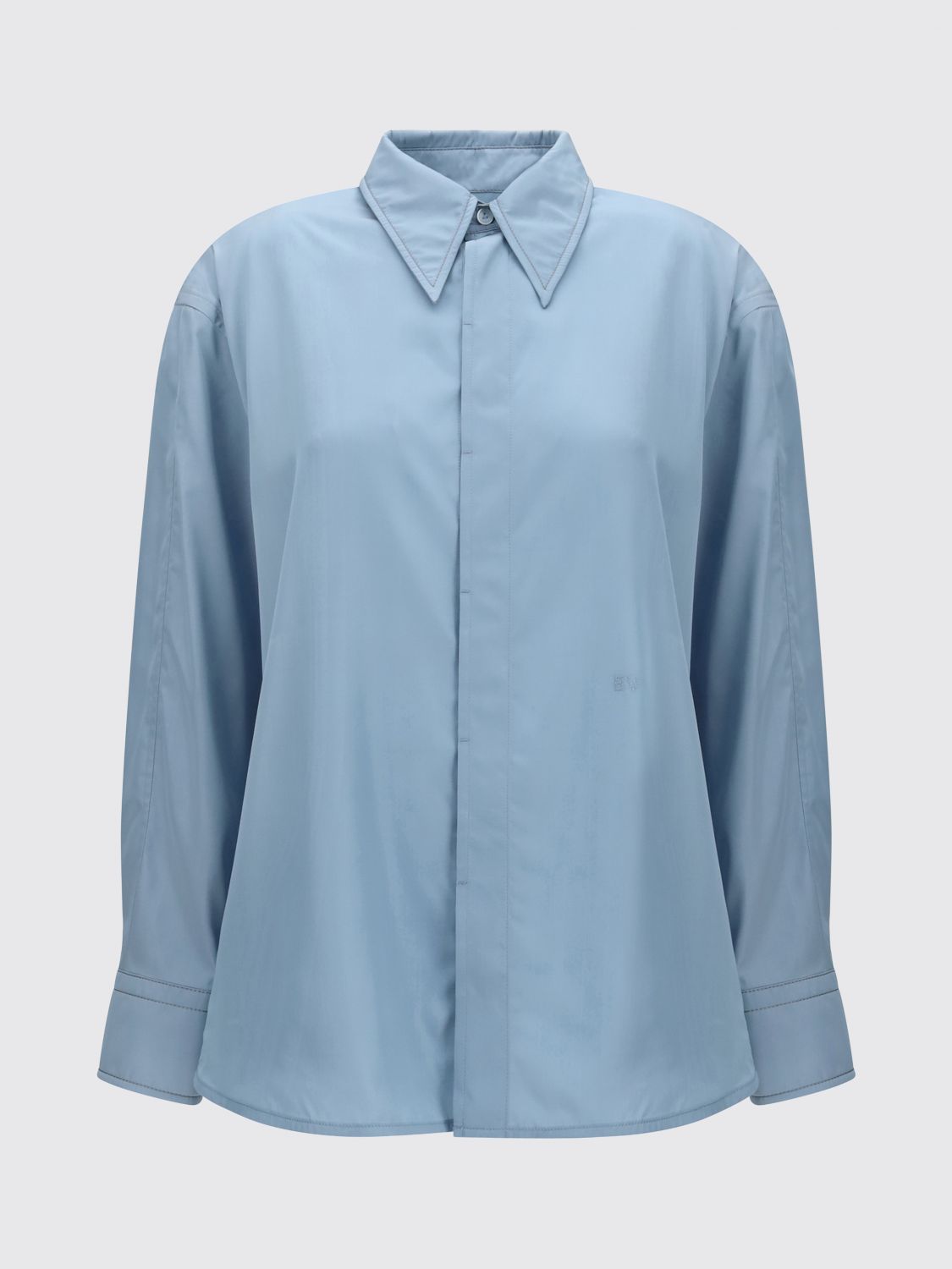 Bottega Veneta Shirt Woman Blue BOTTEGA VENETA