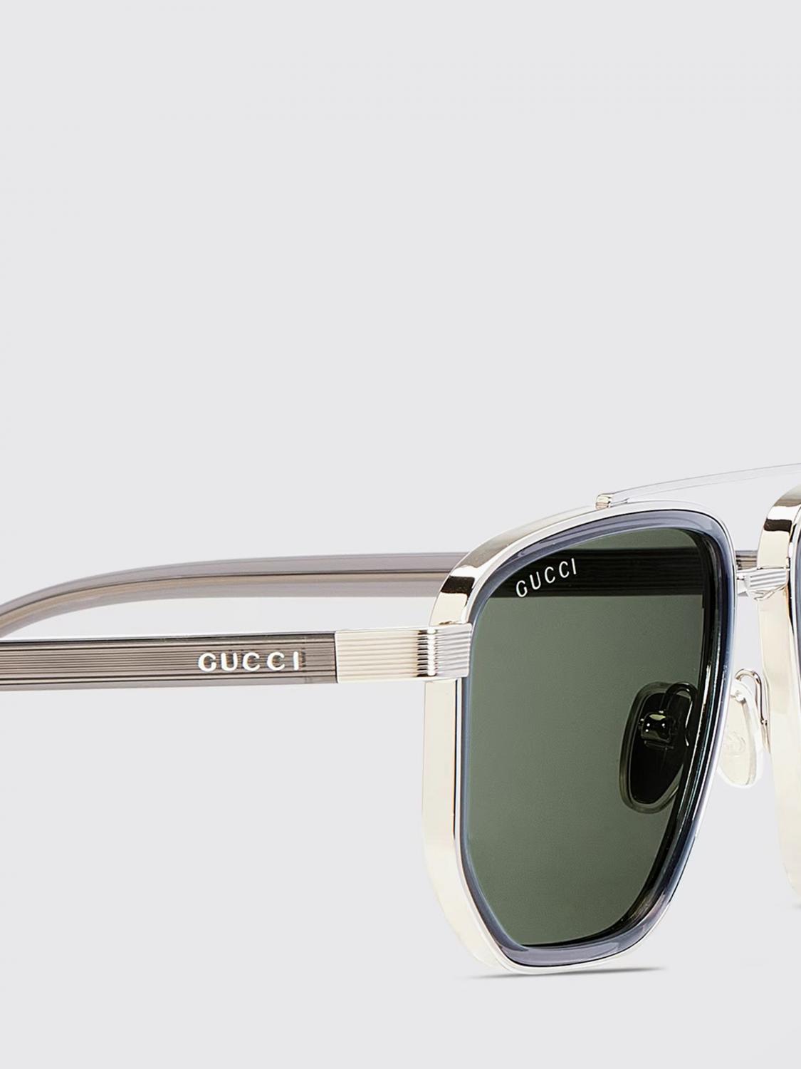Gucci Sunglasses Woman Silver GUCCI