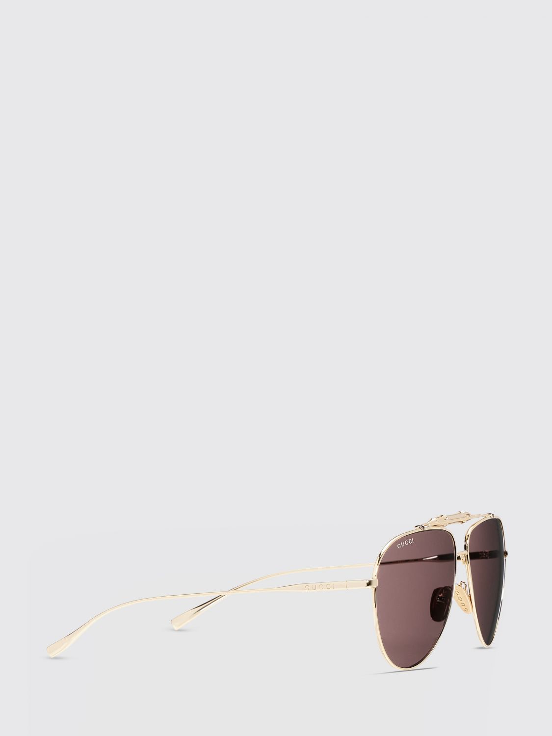 Gucci Sunglasses Woman Gold GUCCI