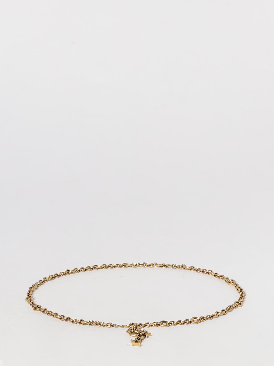 Saint Laurent Belt Woman Bronze SAINT LAURENT