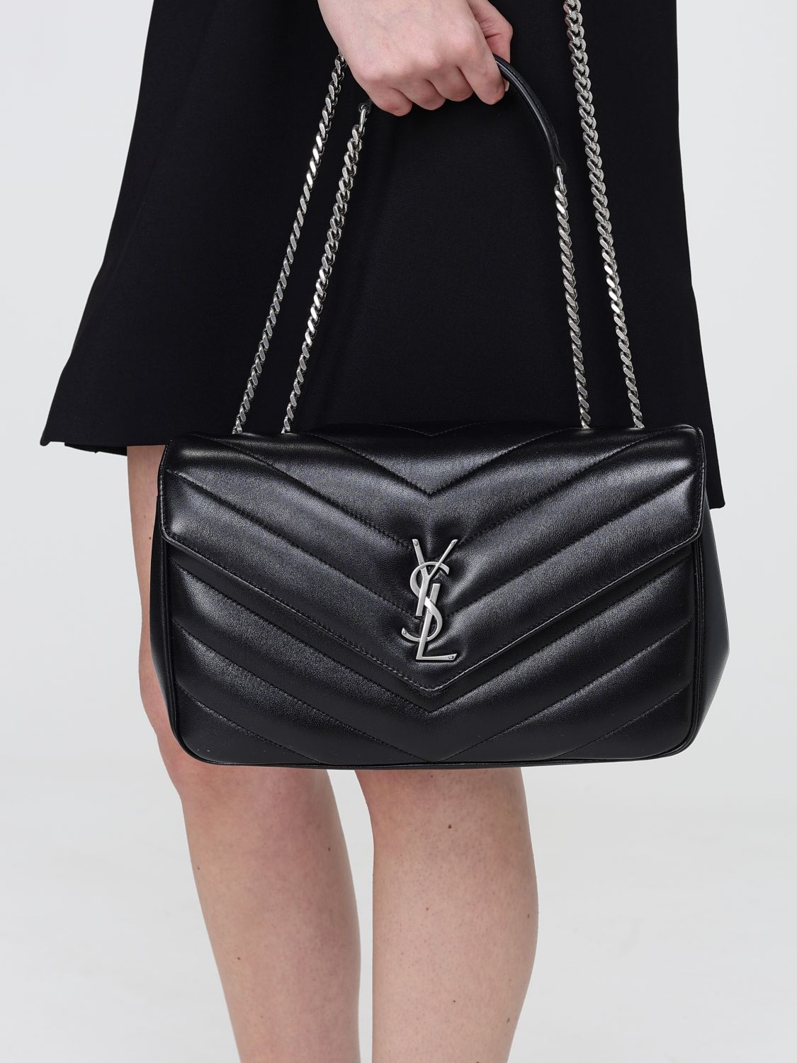Saint Laurent Shoulder Bag Woman Black SAINT LAURENT