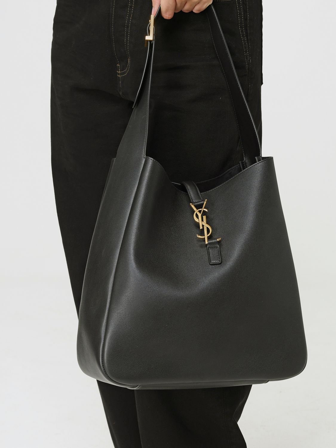 Saint Laurent Shoulder Bag Woman Black SAINT LAURENT