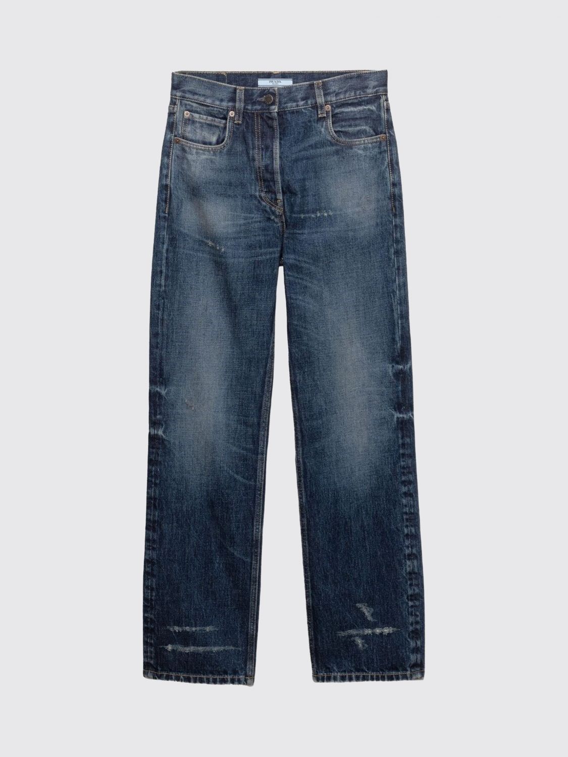 Prada Jeans Woman Blue PRADA