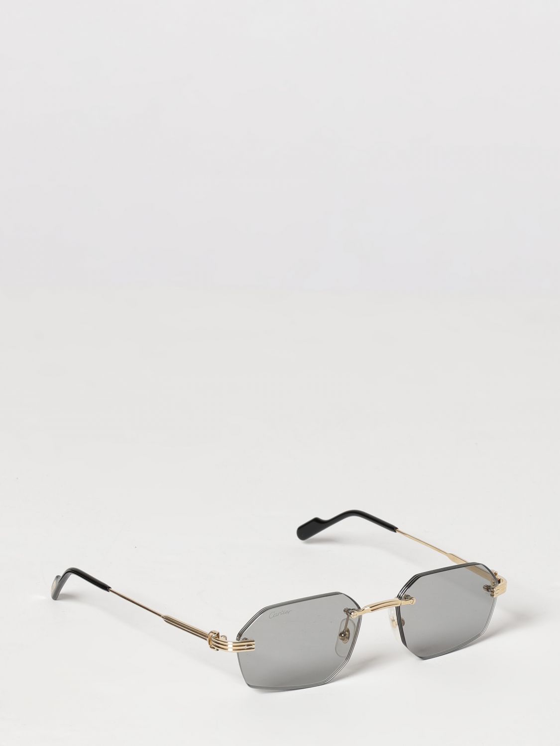 Cartier Sunglasses Men Grey CARTIER