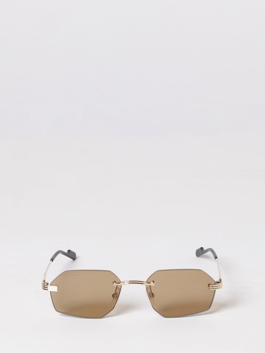 Cartier Sunglasses Men Brown CARTIER