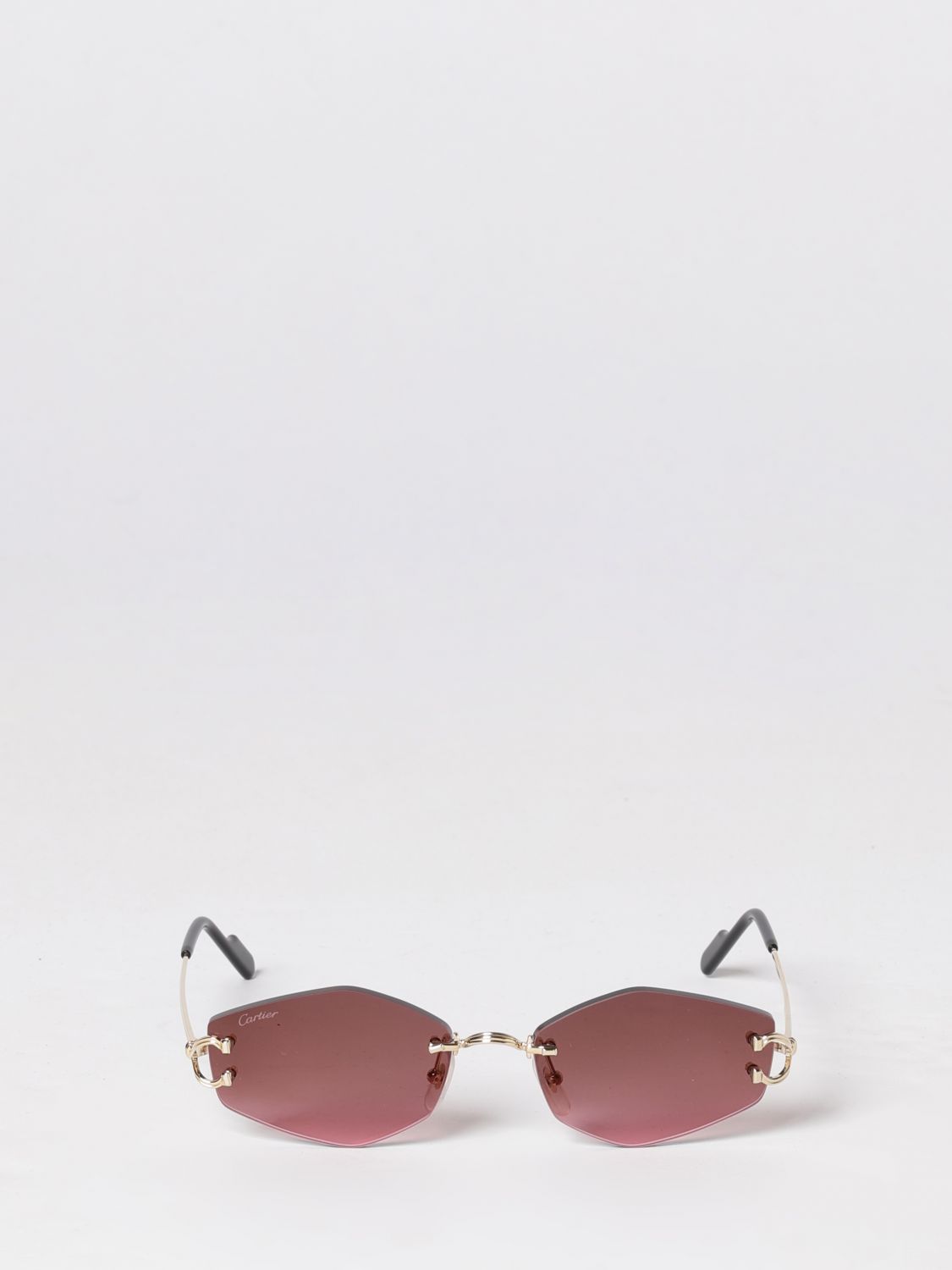 Cartier Sunglasses Woman Gold CARTIER