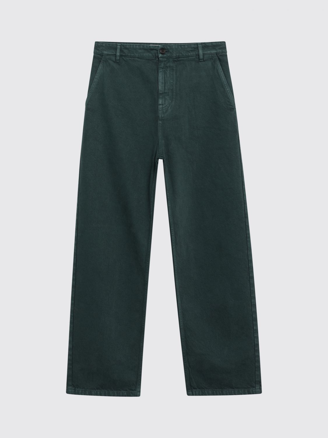 Miu Miu Pants Woman Green MIU MIU