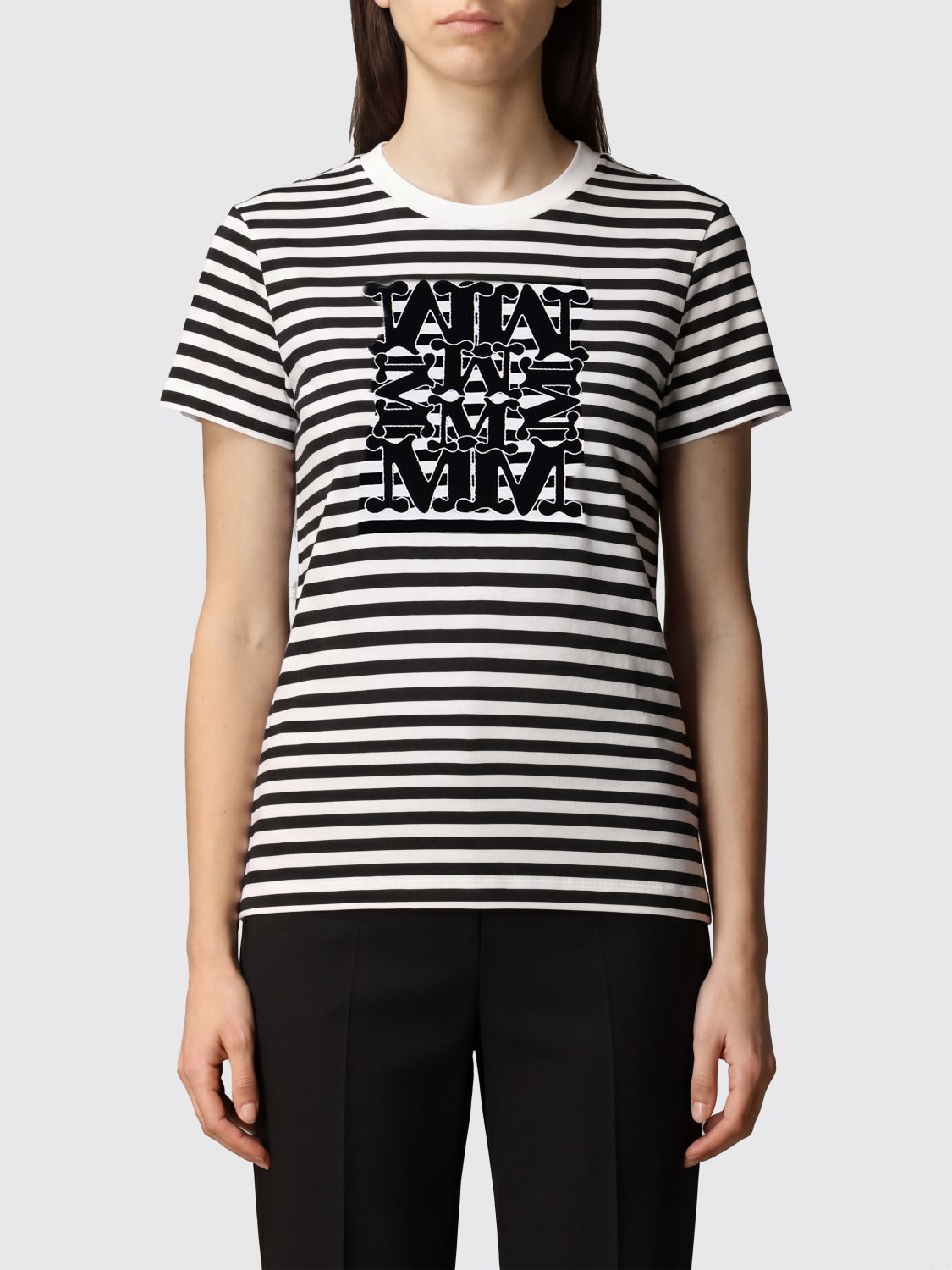 Max Mara T-Shirt Woman Black MAX MARA