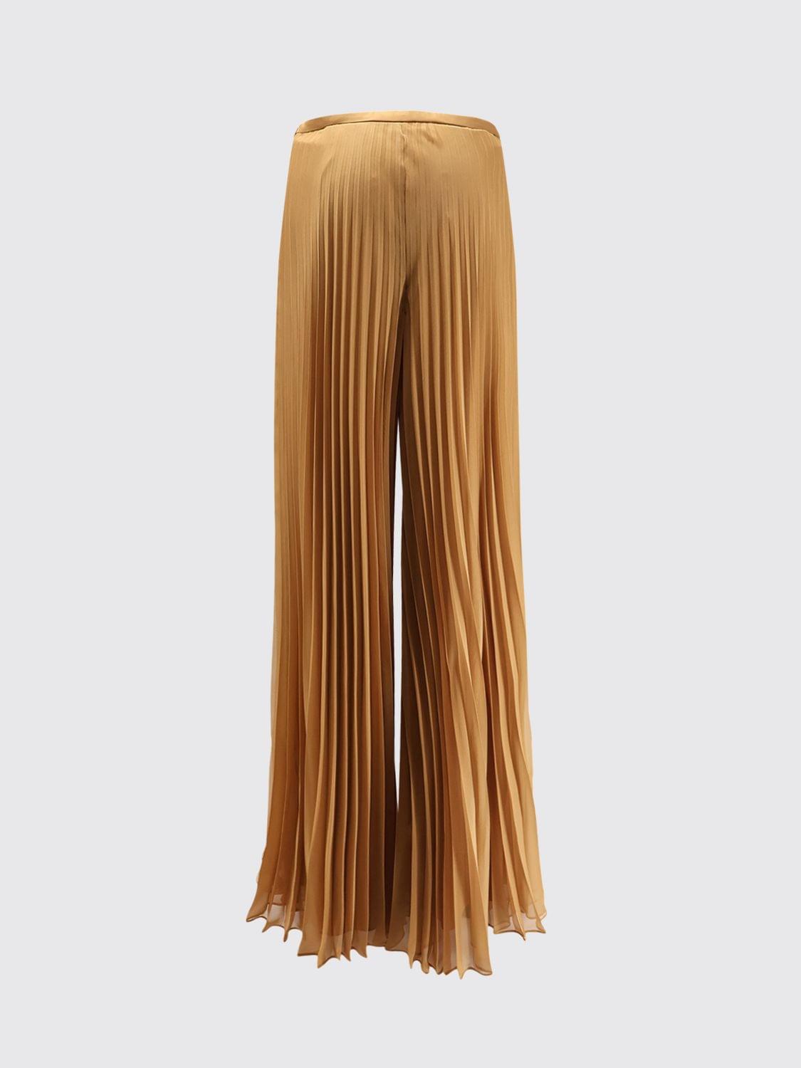 Max Mara Pants Woman Brown MAX MARA