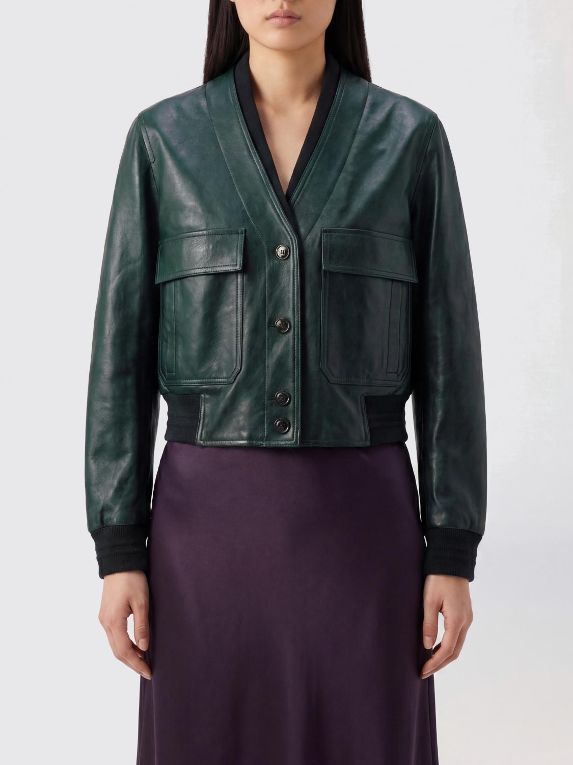 Gucci Jacket Woman Green GUCCI