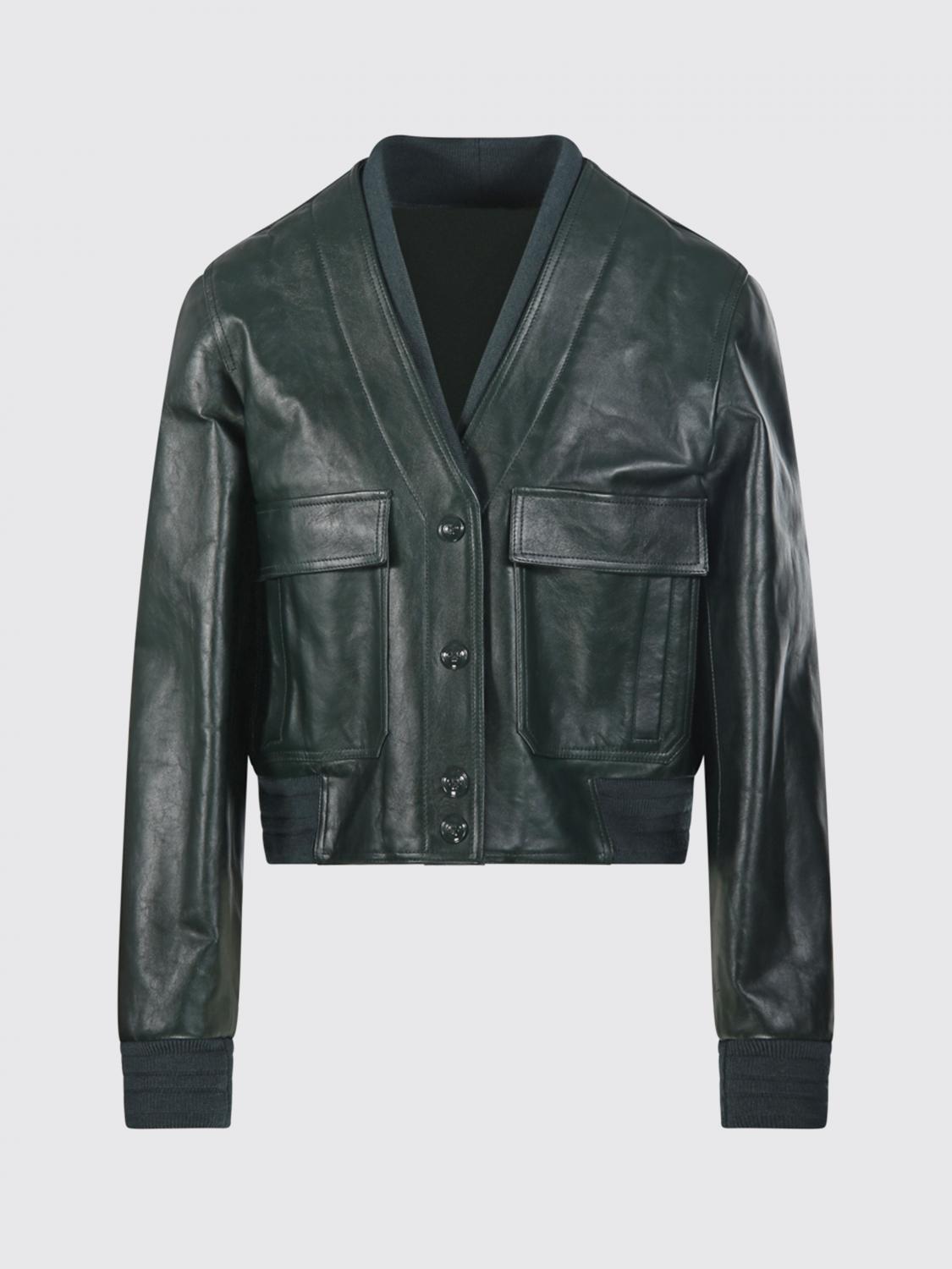 Gucci Jacket Woman Green GUCCI