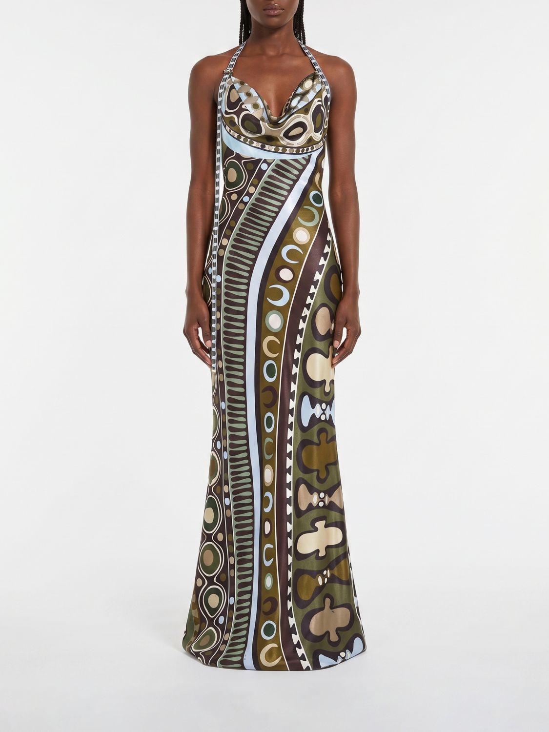 Pucci Dress Woman Kaki PUCCI